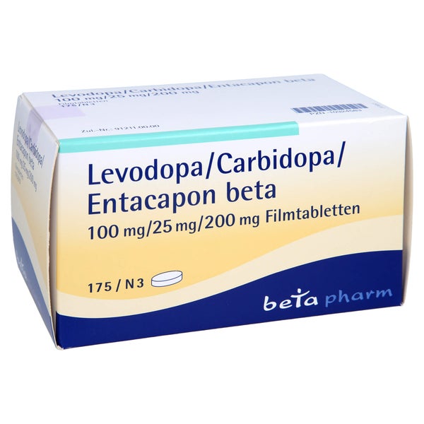 LEVODOPA/Carbidopa/Entacapon beta 100/25/200 175 St