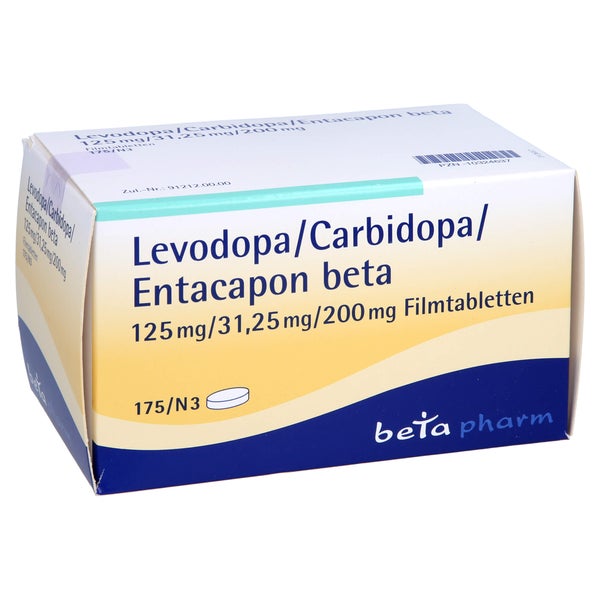 LEVODOPA/Carbidopa/Entacapon beta 125/31,25/200 175 St
