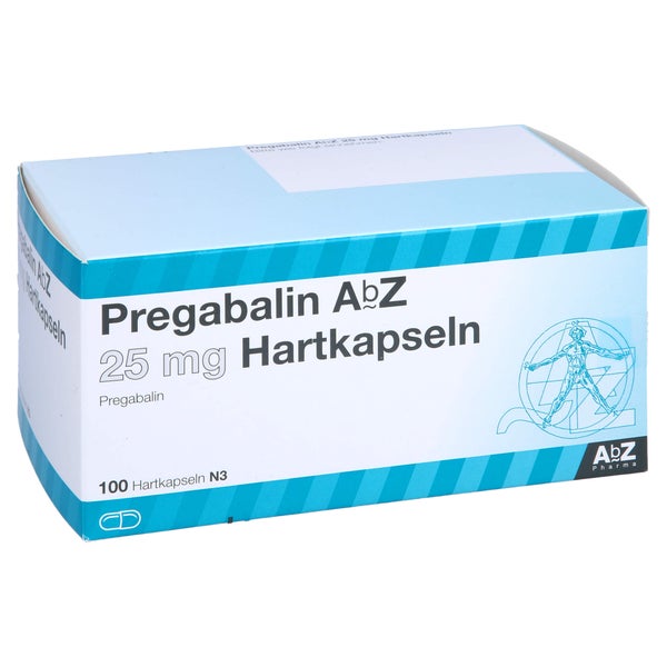 Pregabalin AbZ 25 mg Hartkapseln 100 St