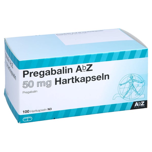 Pregabalin AbZ 50 mg Hartkapseln 100 St