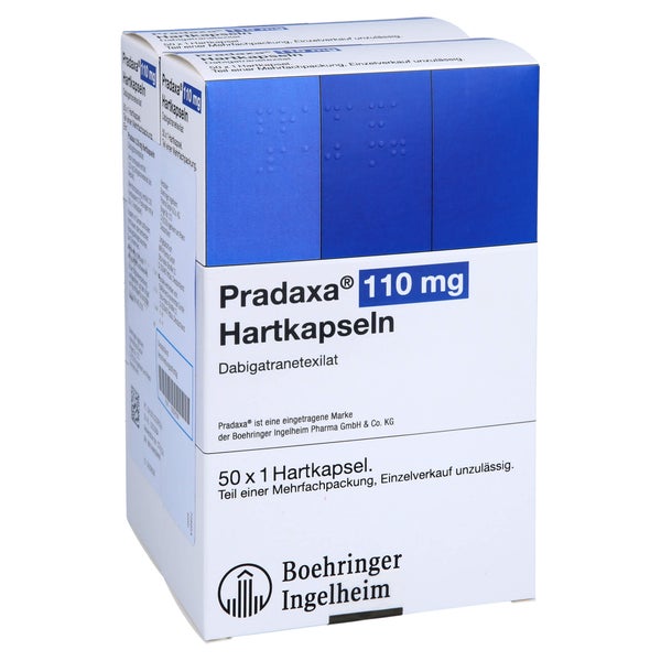 Pradaxa 110 mg Hartkapseln 100 St