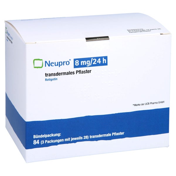 Neupro 8 Mg/24 h transdermale Pflaster 84 St