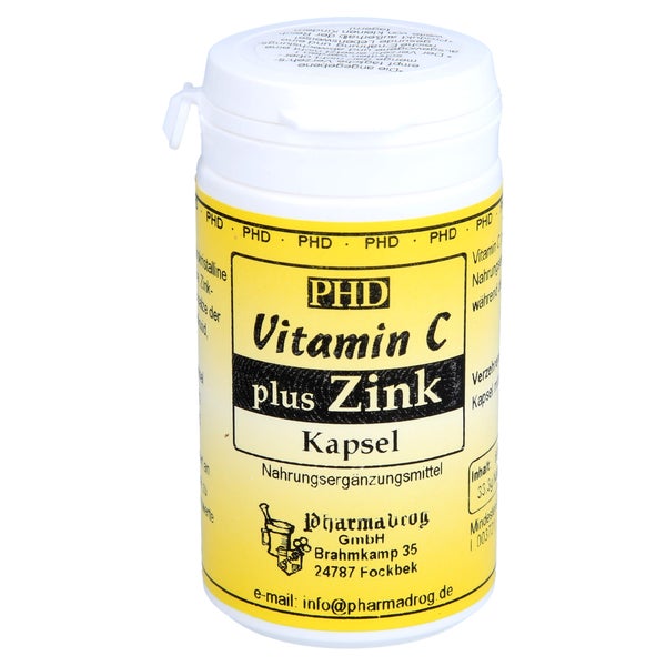 Vitamin C PLUS Zink Kapseln 60 St