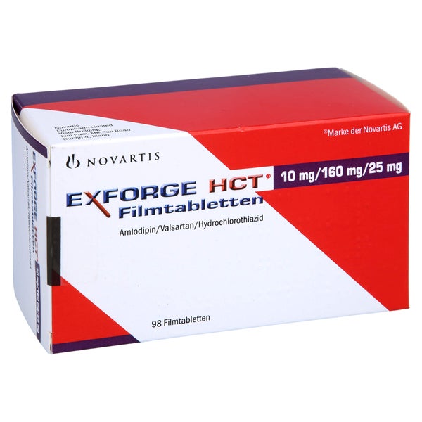 EXFORGE HCT 10 mg/160 mg/25 mg Filmtabletten 98 St
