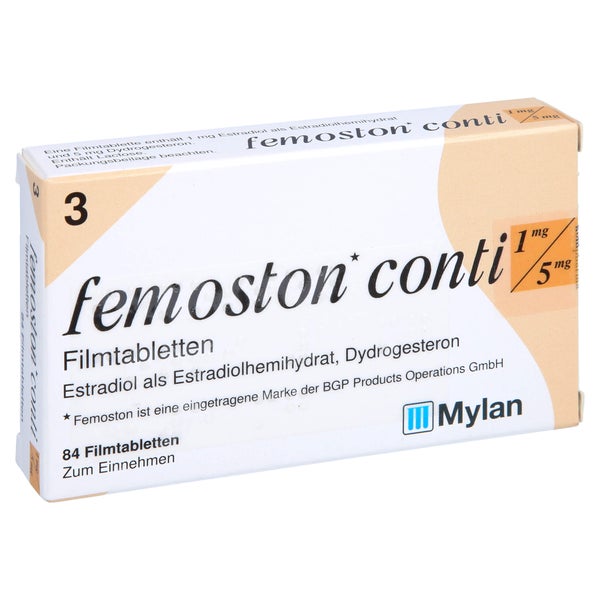 Femoston Conti 1 mg/5 mg Filmtabletten 84 St