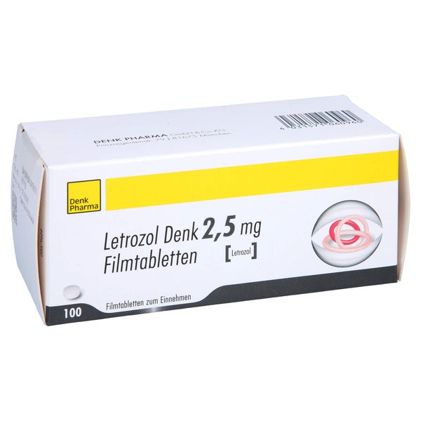 Letrozol Denk 2,5 mg Filmtabletten 100 St