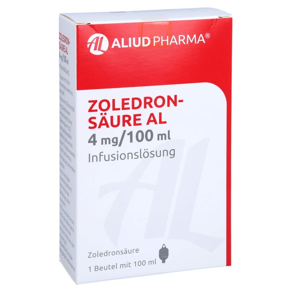 ZOLEDRONSÄURE AL 4 mg/100 ml Infusionslösung 1 St