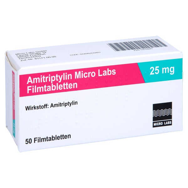 AMITRIPTYLIN Micro Labs 25 mg Filmtabletten 50 St