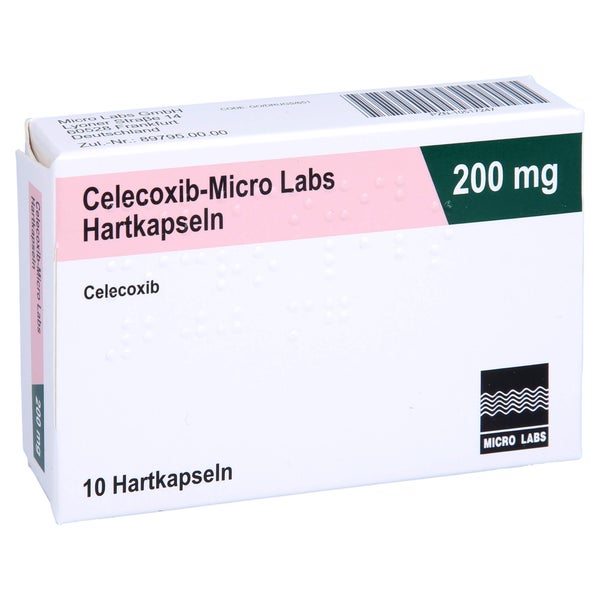 Celecoxib Micro Labs 200 mg Hartkapseln 10 St