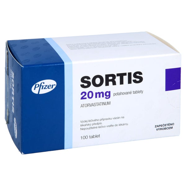 Sortis 20 mg Filmtabletten 100 St