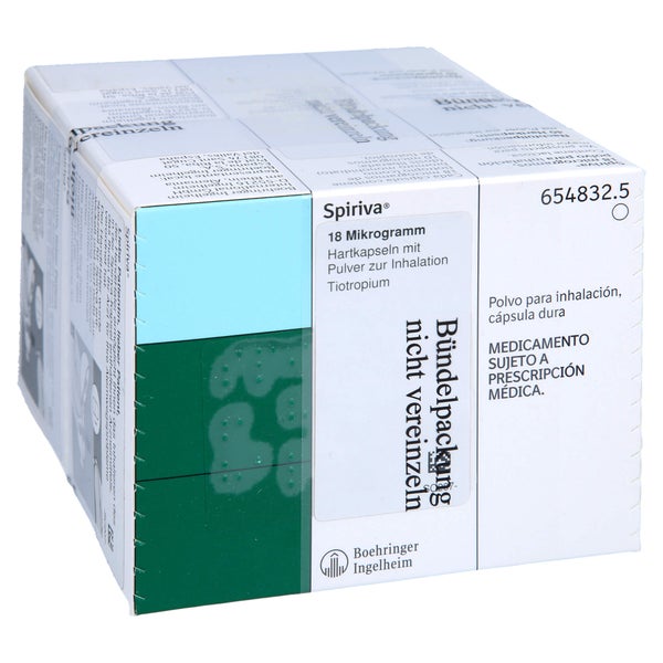 SPIRIVA 18 µg Hartkaps.m.Plv.f.HandiHaler Nachfüll 90 St
