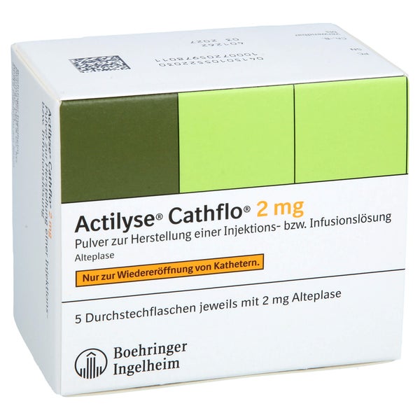 Actilyse Cathflo 2 mg 5 St