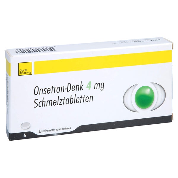 Onsetron-denk 4 mg Schmelztabletten 6 St