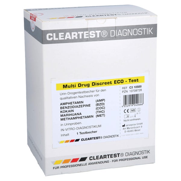 Cleartest Multi Drug Discreet Eco-Test 5 1 St