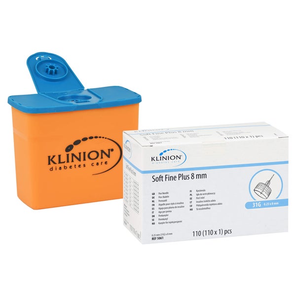 SOFT FINE plus Kanülen 8 mm 31 G 0,25 mm 110 St