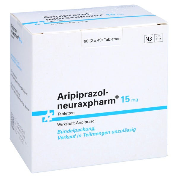 Aripiprazol-neuraxpharm 15 mg Tabletten 98 St