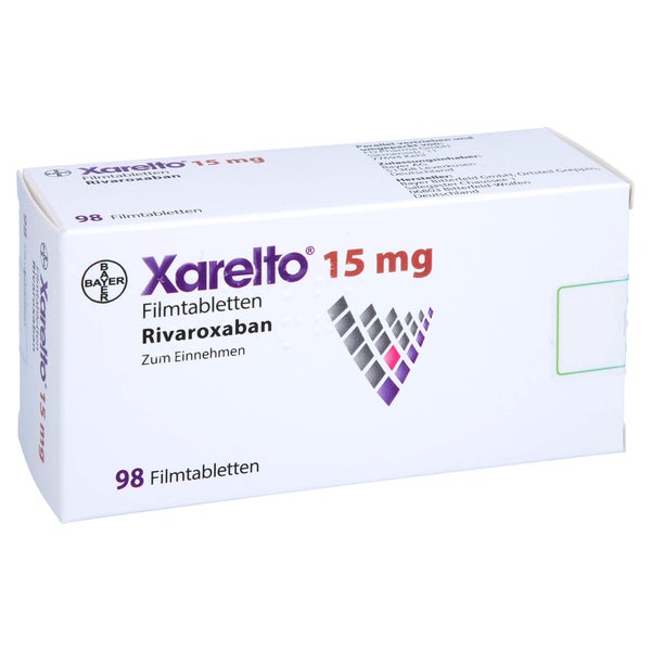 Xarelto 15 mg Filmtabletten 98 St