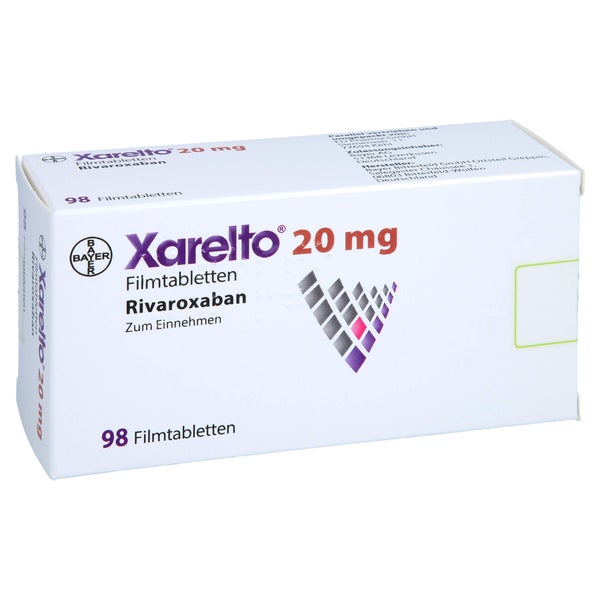Xarelto 20 mg Filmtabletten 98 St