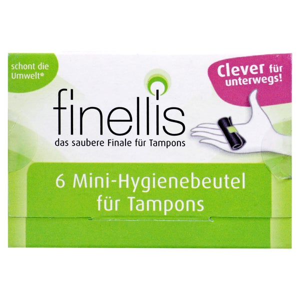 Finellis Mini-hygienebeutel für Tampons 6 St