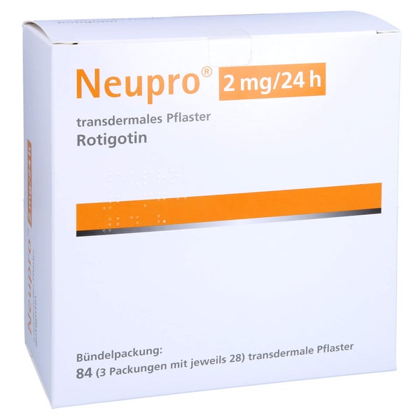 Neupro 2 Mg/24 h transdermale Pflaster 84 St