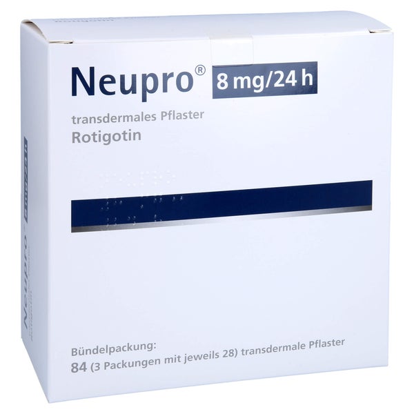 Neupro 8 Mg/24 h transdermale Pflaster 84 St