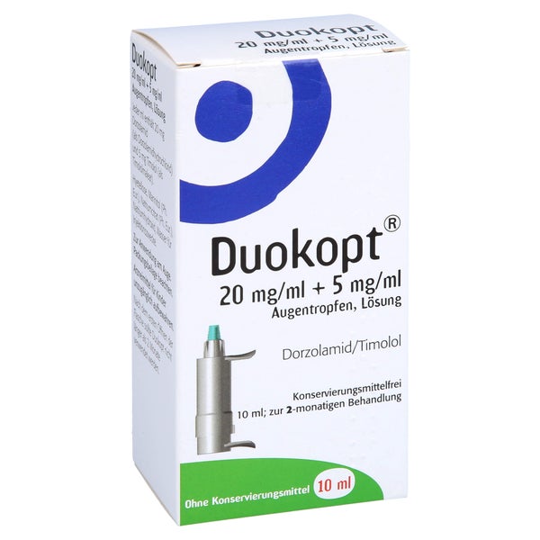 Duokopt 20 Mg/ml + 5 mg/ml Augentropfen 10 ml
