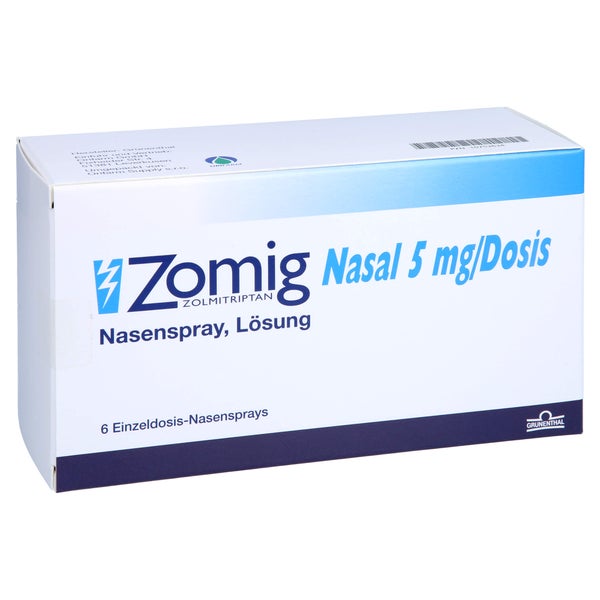 ZOMIG Nasal 5 mg/Dosis Einzeldosis-Nasenspray 6 St
