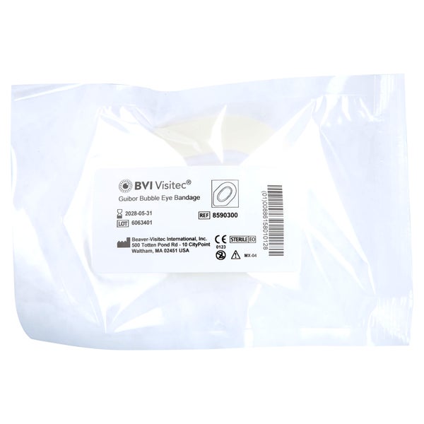 Uhrglasverband Guibor Steril transparent 10 St