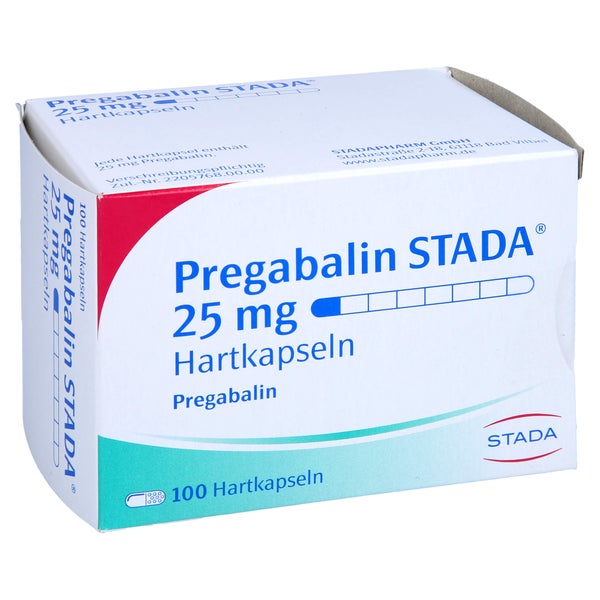 Pregabalin Stada 25 mg Hartkapseln 100 St