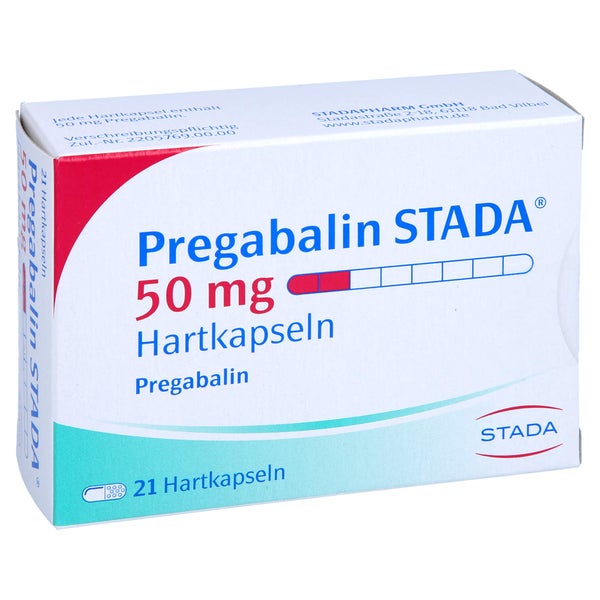 Pregabalin Stada 50 mg Hartkapseln 21 St