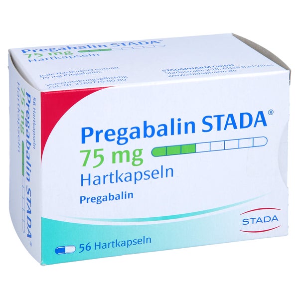 Pregabalin Stada 75 mg Hartkapseln 56 St