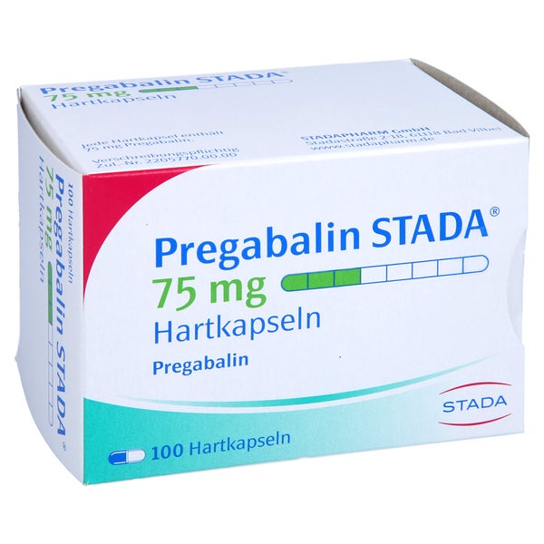 Pregabalin Stada 75 mg Hartkapseln 100 St
