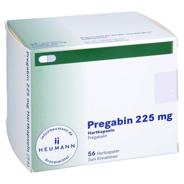 Pregabin 225 mg Hartkapseln 56 St