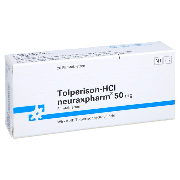 Tolperison-hcl Neuraxpharm 50 mg 20 St