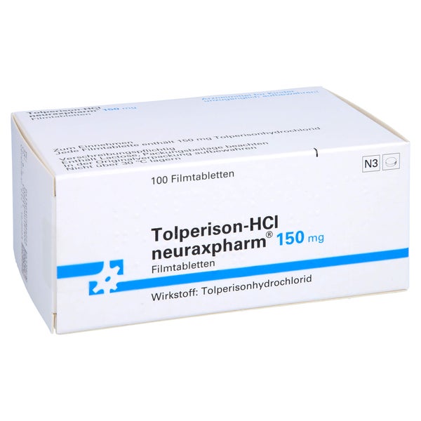 Tolperison-hcl Neuraxpharm 150 mg 100 St
