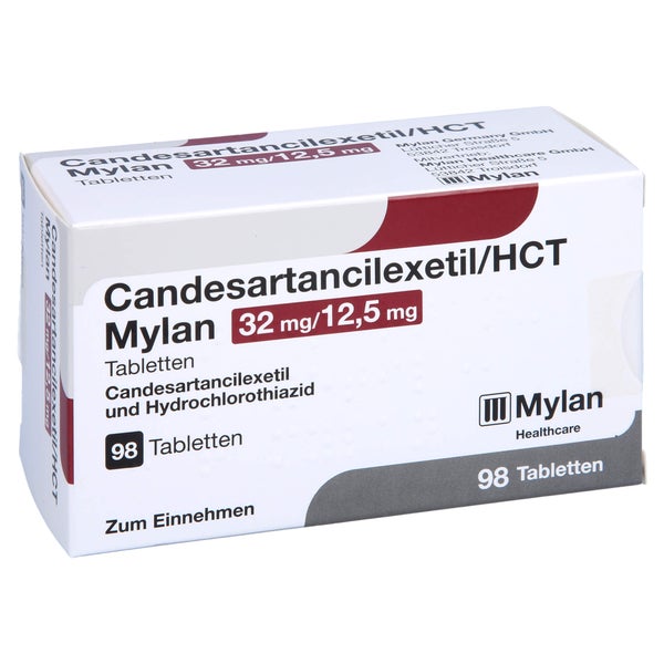 CANDESARTANCILEXETIL/HCT Mylan 32 mg/12,5 mg Tabl. 98 St