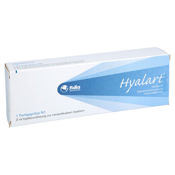 HYALART Injektionslösung in einer Fertigspritze 1X2 ml