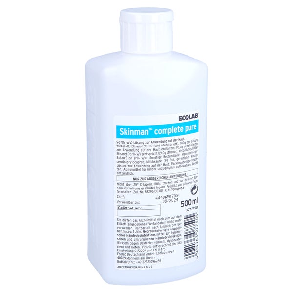 Skinman Complete pure Händedesinfektion 500 ml