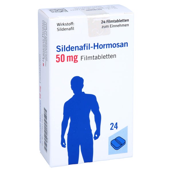 Sildenafil-hormosan 50 mg Filmtabletten 24 St