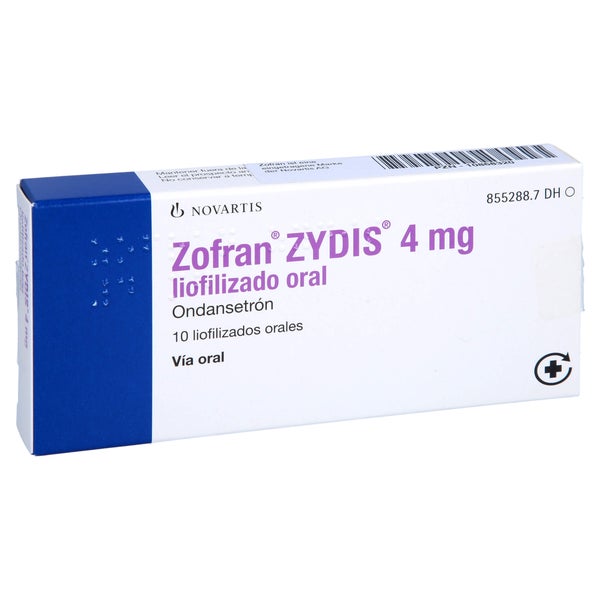 ZOFRAN 4 mg Zydis Lingual Schmelztabletten 10 St
