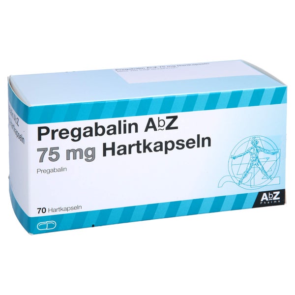 Pregabalin AbZ 75 mg Hartkapseln 70 St