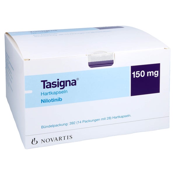 Tasigna 150 mg Hartkapseln 14X28 St