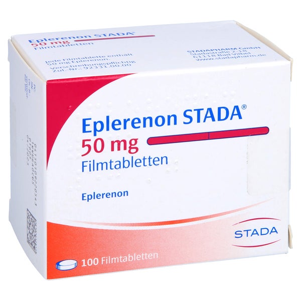 Eplerenon Stada 50 mg Filmtabletten 100 St