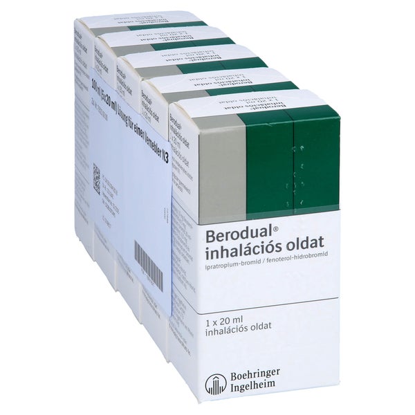 Berodual Inhalationslösung 5X20 ml