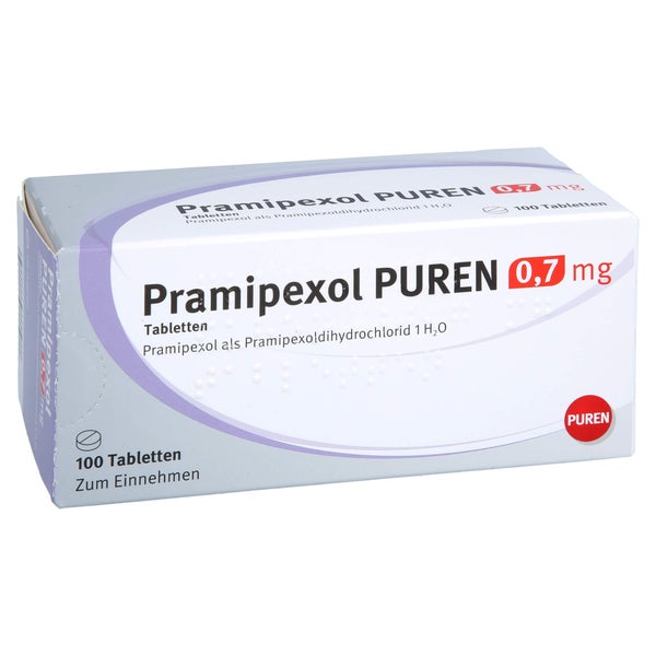 Pramipexol Puren 0,7 mg Tabletten 100 St