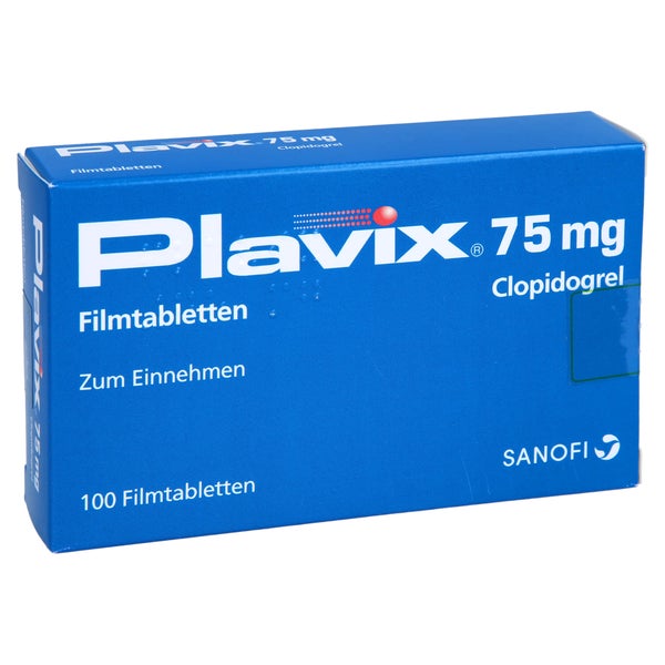 Plavix 75 mg Filmtabletten 100 St