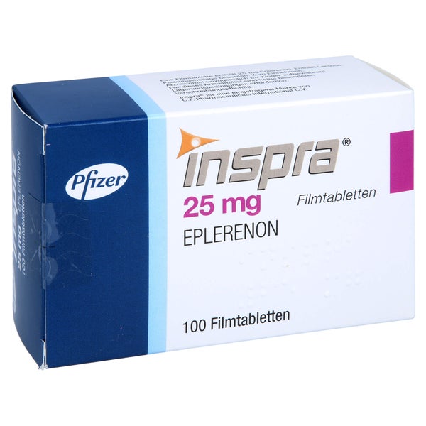 Inspra 25 mg Filmtabletten 100 St