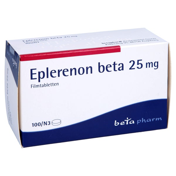 Eplerenon beta 25 mg Filmtabletten 100 St