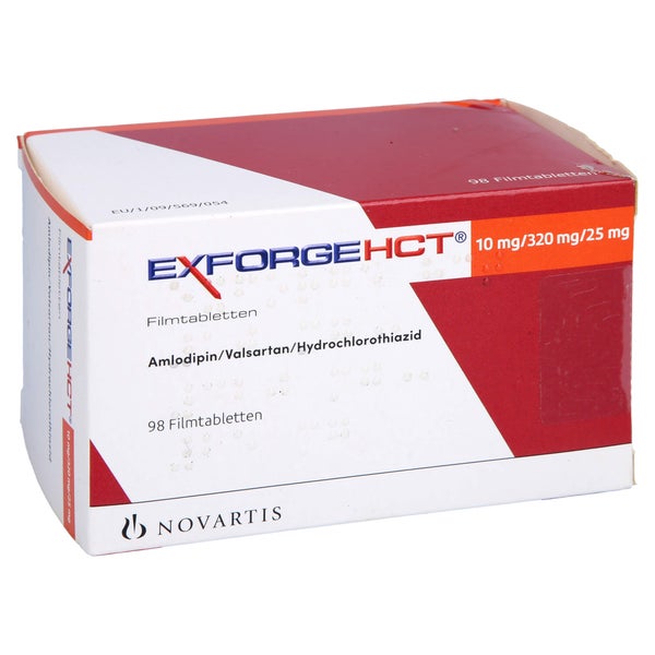 EXFORGE HCT 10 mg/320 mg/25 mg Filmtabletten 98 St