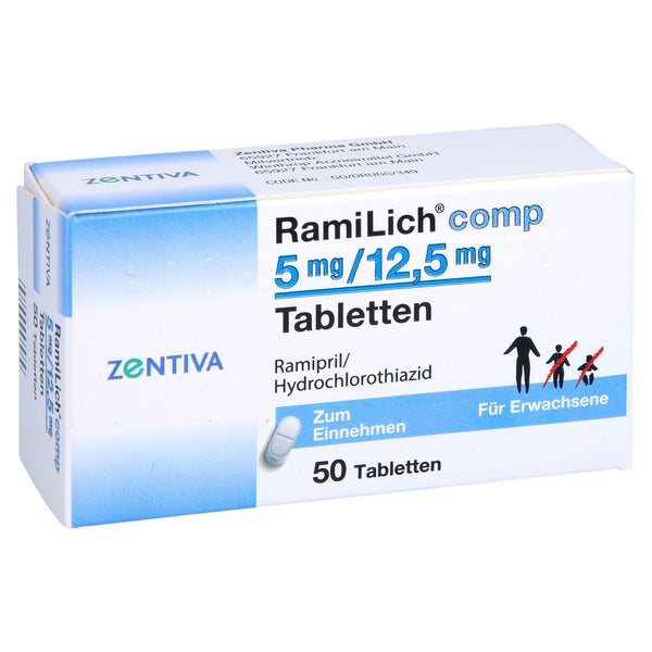 Ramilich comp 5 mg/12,5 mg Tabletten 50 St